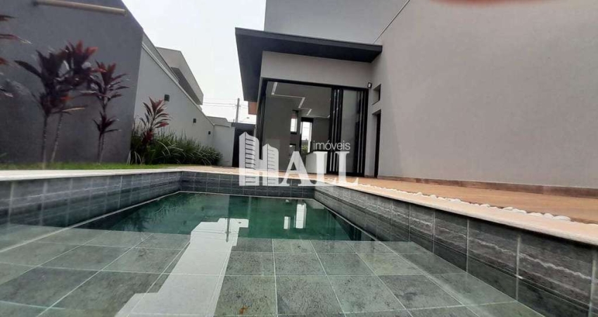 Casa em condomínio fechado com 3 quartos à venda na Alameda Antonio Donizete Fontes, Parque Residencial Damha VI, São José do Rio Preto