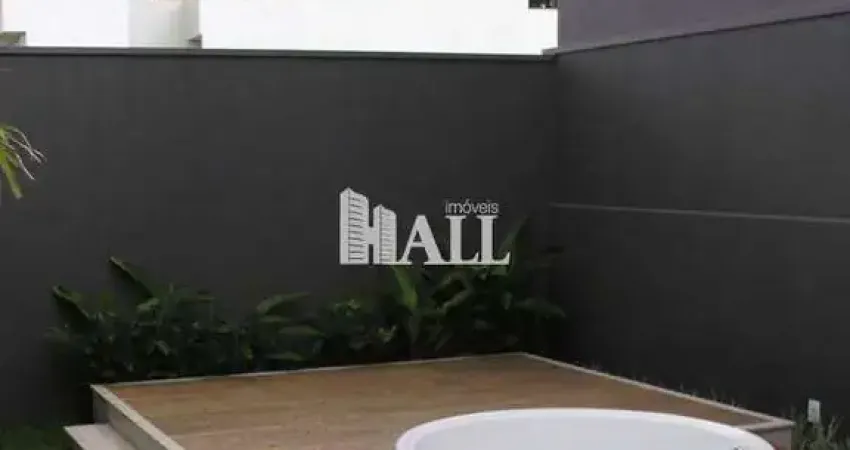 Casa em condomínio fechado com 4 quartos à venda na Avenida Alcides Rozani, Condomínio Vilage La Montagne, São José do Rio Preto