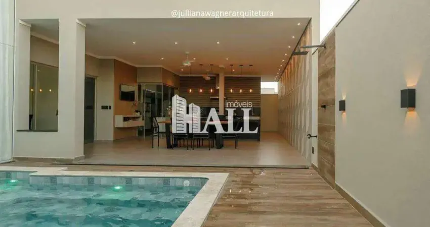 Casa em condomínio fechado com 3 quartos à venda na Avenida Miguel Damha, Parque Residencial Damha IV, São José do Rio Preto