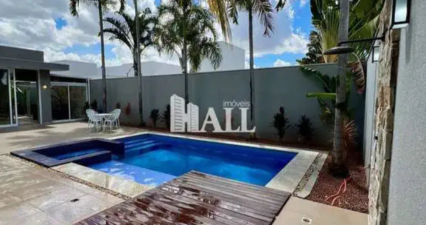 Casa em condomínio fechado com 3 quartos à venda na Avenida Comendador Antonio Curti, Golden Park Residence, Mirassol