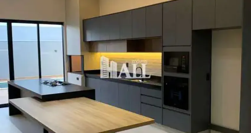 Casa em condomínio fechado com 3 quartos à venda na Avenida Alcides Rozani, Condomínio Vilage La Montagne, São José do Rio Preto