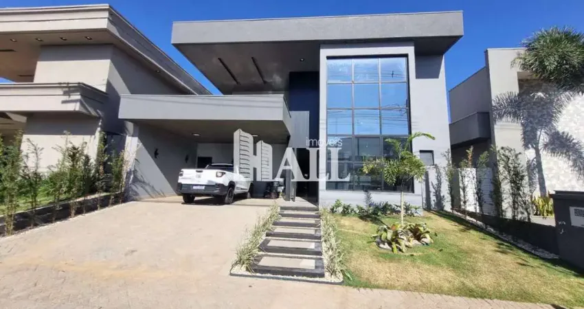 Casa em condomínio fechado com 3 quartos à venda na Rua Agostinho Francisco Lopes, Quinta do Lago Residence, São José do Rio Preto