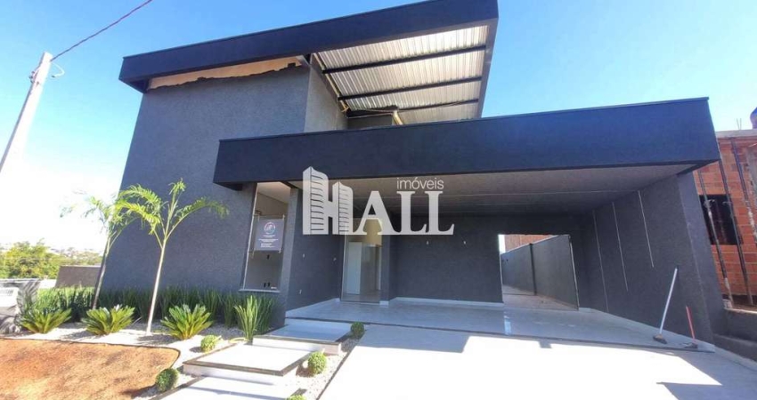 Casa em condomínio fechado com 3 quartos à venda na Avenida José Vieira Machado Junior, Quinta do Lago Residence, São José do Rio Preto