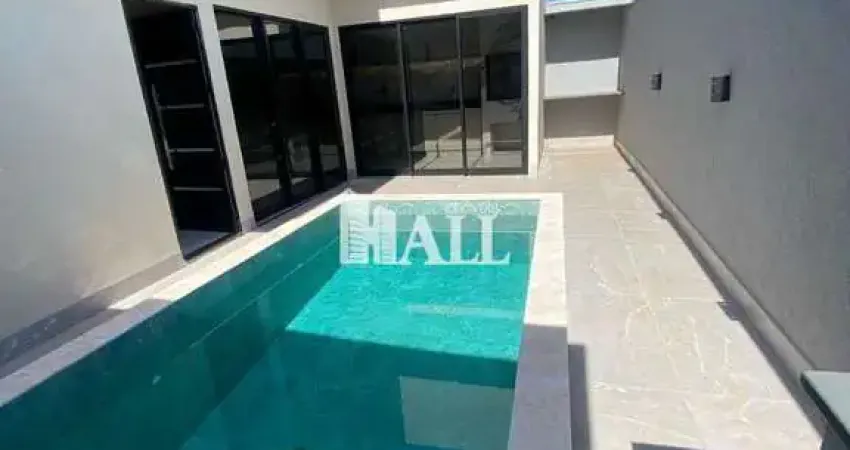 Casa em condomínio fechado com 3 quartos à venda na Rua projetada 14, Centro, Bady Bassitt