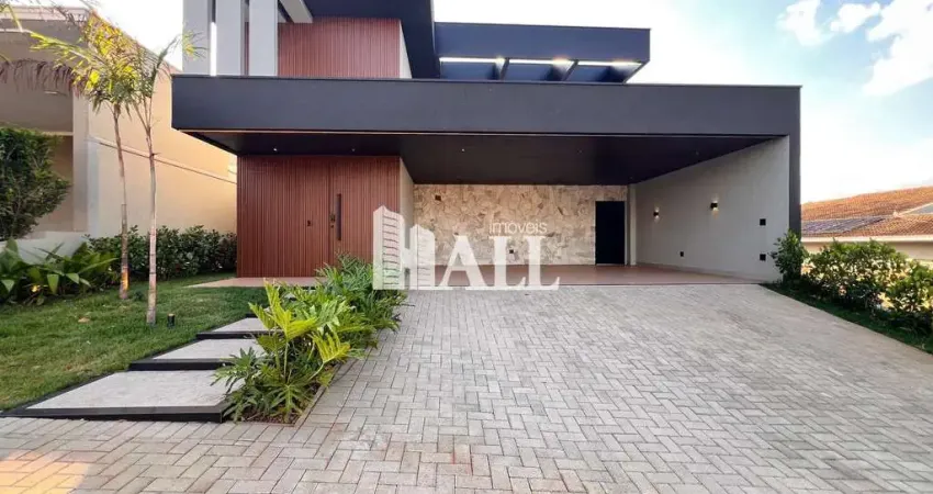 Casa em condomínio fechado com 4 quartos à venda na Avenida Cecconi e Gerosa, Loteamento Recanto do Lago, São José do Rio Preto