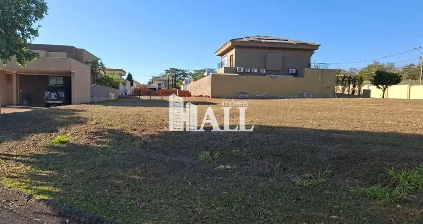 Terreno em condomínio fechado à venda na Avenida Hermelindo Graciani, Parque Residencial Buona Vita, São José do Rio Preto