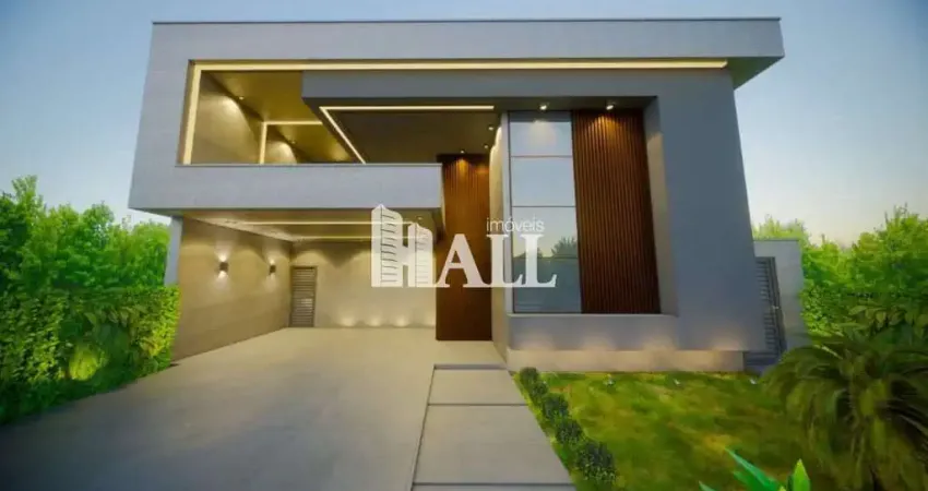 Casa em condomínio fechado com 3 quartos à venda na Avenida Miguel Damha, Residencial Gaivota II, São José do Rio Preto