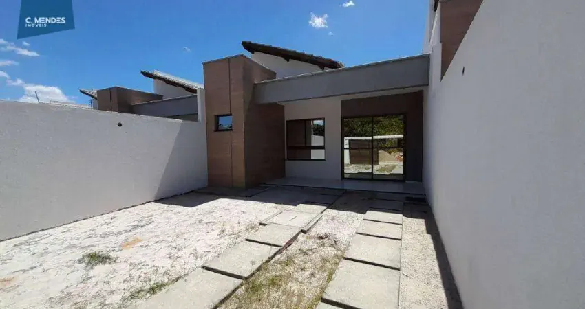 Casa com 2 dormitórios à venda, 68 m² por R$ 305.000,00 - Eusébio - Eusébio/CE