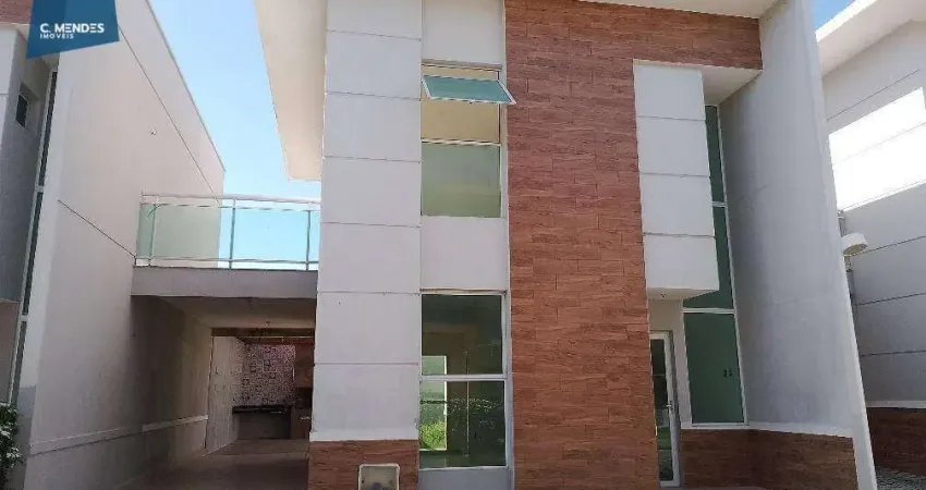 Casa com 3 dormitórios para alugar, 138 m² por R$ 4.821,00/mês - Mangabeira - Eusébio/CE