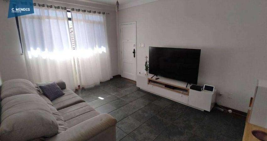 Apartamento com 3 dormitórios, 111 m² - venda por R$ 600.000,00 ou aluguel por R$ 3.700,00/mês - Ponta da Praia - Santos/SP