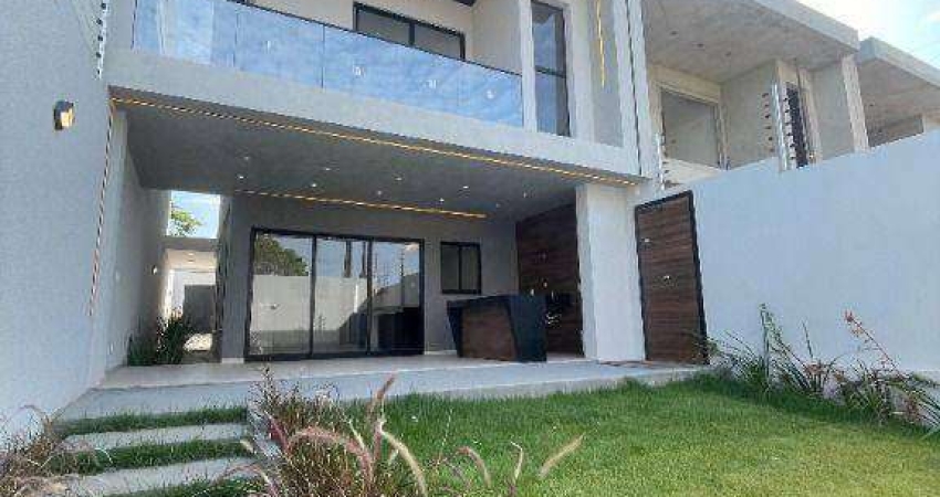 Casa com 4 dormitórios à venda, 158 m² por R$ 669.000,00 - Precabura - Eusébio/CE