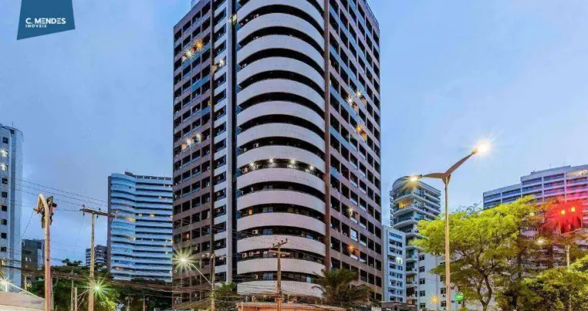 Apartamento com 1 dormitório à venda, 62 m² por R$ 650.000,00 - Meireles - Fortaleza/CE