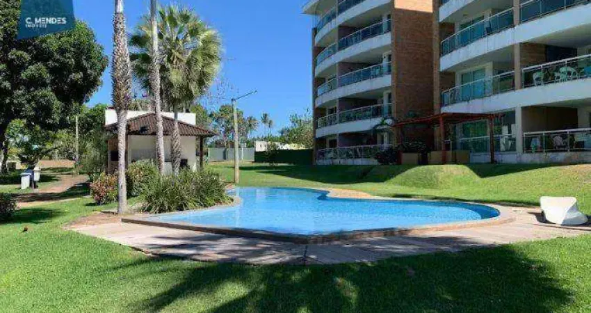 Apartamento com 3 dormitórios para alugar, 114 m² por R$ 6.223,69/mês - Loteamento Novo Aquiraz - Aquiraz/CE