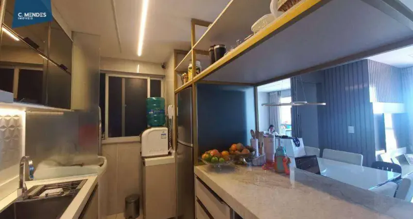 Apartamento com 2 dormitórios à venda, 55 m² por R$ 370.000,00 - Messejana - Fortaleza/CE