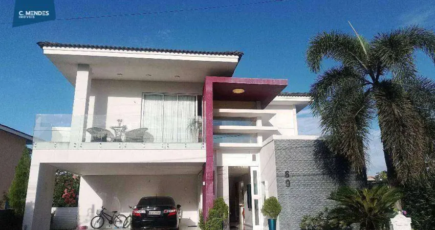 Casa com 5 dormitórios, 390 m² - venda por r$ 4.000.000,00 ou aluguel por r$ 24.712,00/mês - cararu - eusébio/ce