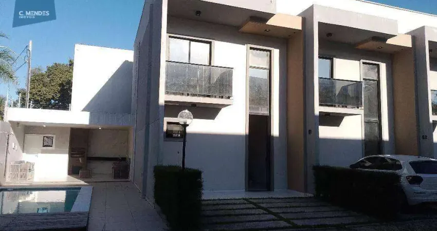 Casa com 3 dormitórios para alugar, 100 m² por r$ 3.939,55/mês - coaçu - eusébio/ce