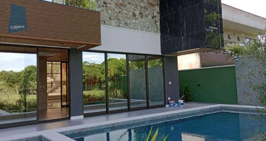 Casa com 4 dormitórios à venda, 349 m² por r$ 2.000.000,00 - garrote - caucaia/ce