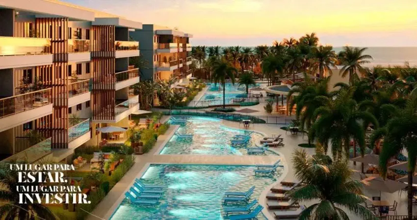 Apartamento com 1 dormitório à venda, 41 m² por R$ 767.142,39 - Porto das Dunas - Aquiraz/CE