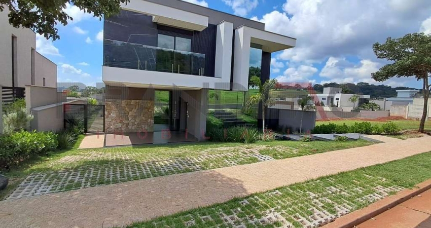 SOBRADO Á VENDA NO ALPHAVILLE 3 RIBEIRÃO PRETO, 4 quartos sendo 3 suítes e 1 suíte master por R$ 3.350.000,00