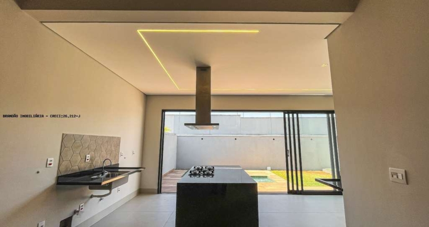 CASA TÉRREA PARA LOCAÇÃO NO CONDOMÍNIO VIVENDAS DA MATA - PORTAL AROEIRA - 3 SUÍTES + LAVABO - 173,08m² - R$7.600,00