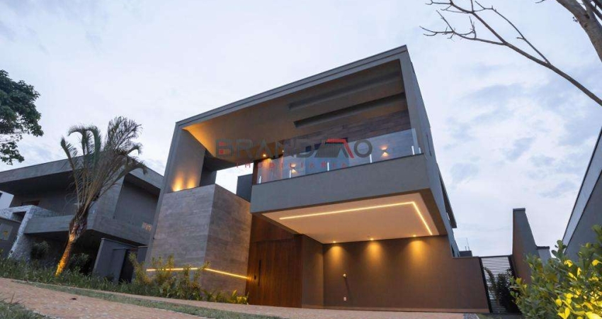 SOBRADO Á VENDA NO RESIDENCIAL ALPHAVILLE 3 - RIBEIRÃO PRETO, 3 quartos suítes por R$ 3.590.000,00