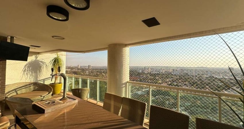 APARTAMENTO PARA LOCAÇÃO NO ED. DOPPIO SPAZIO, 3 QUARTOS SENDO SUÍTES, 240m² - R$7.000,00 - ZONA SUL