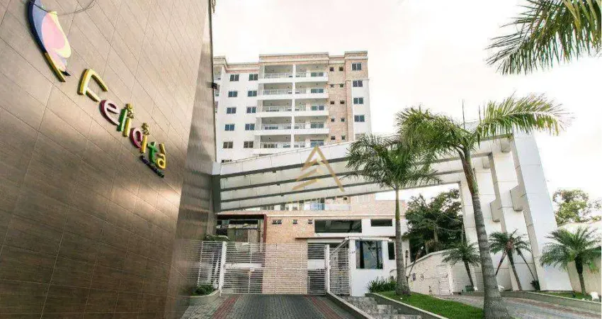 Apartamento com 2 dormitórios sendo 1 suíte para alugar, 74 m² por R$ 4.773/mês - Tabuleiro - Camboriú/SC