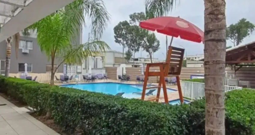 Excelente apartamento de sala e quarto, em Campo Grande