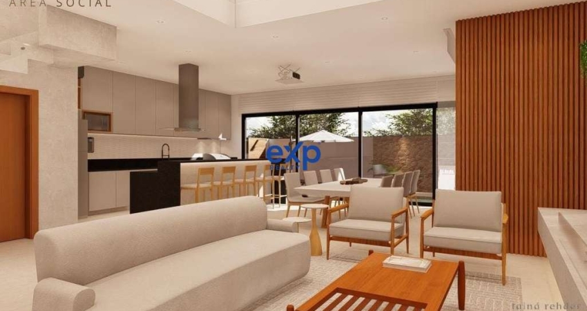 Casa em condomínio fechado com 3 quartos à venda na Rua Vereador Mario Dotta, 1220, Residencial Central Parque, Salto