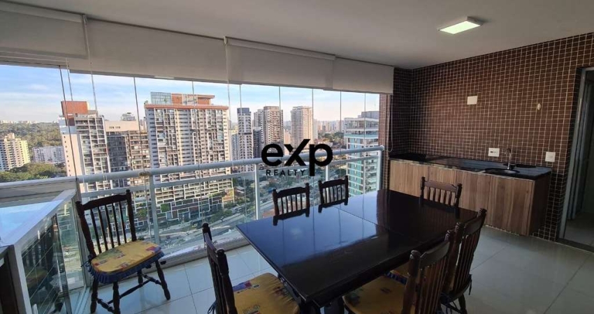 Apartamento com 3 quartos para alugar na Rua Pássaros e Flores, 223, Brooklin, São Paulo