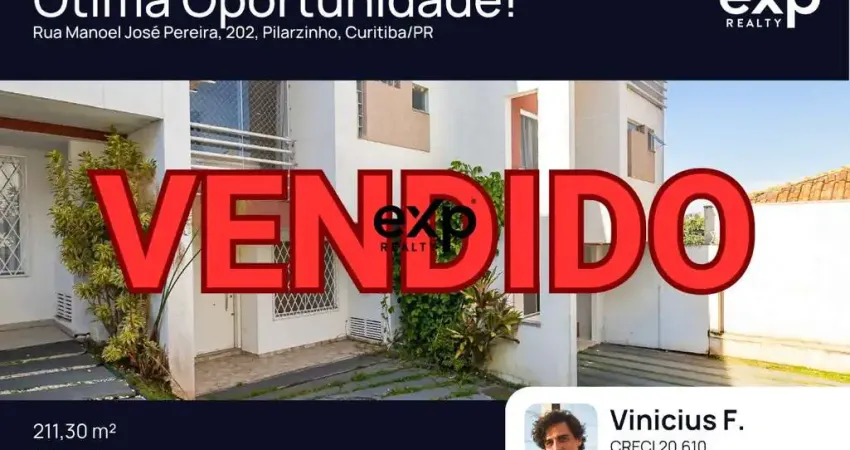Casa em condomínio fechado com 3 quartos à venda na Rua Manoel José Pereira, 202, Pilarzinho, Curitiba