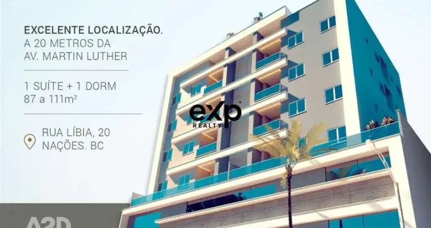 Apartamento com 2 quartos à venda na Rua Líbia, 30, Nações, Balneário Camboriú
