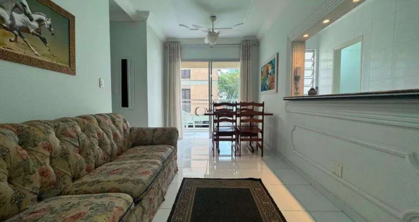 Apartamento mobiliado com piscina e churrasqueira na enseada, guarujá -