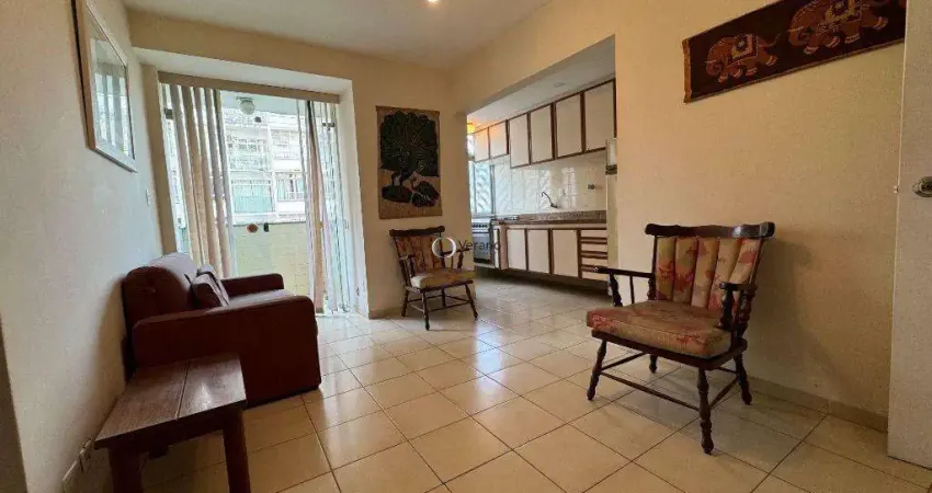 Imóvel beira-mar em guarujá, pitangueiras - apartamento mobiliado