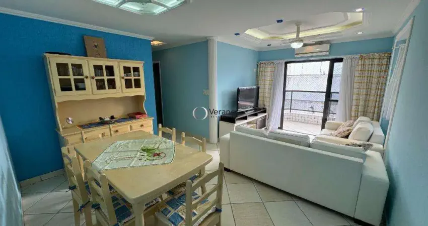 Apartamento com 3 dormitórios à venda, 80 m² por r$ 450.000,00 - enseada - guarujá/sp