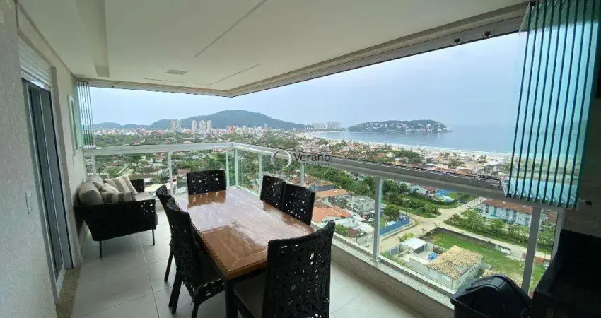 Imóvel à venda em guarujá: apartamento mobiliado com vista para o mar
