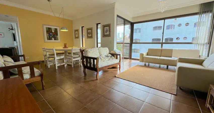 Apartamento com 3 dormitórios à venda, 108 m² por r$ 550.000,00 - enseada - guarujá/sp