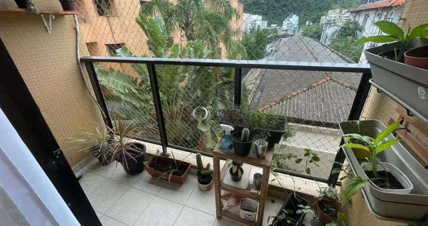 Cobertura com 3 dormitórios à venda, 140 m² por r$ 600.000,00 - enseada - guarujá/sp