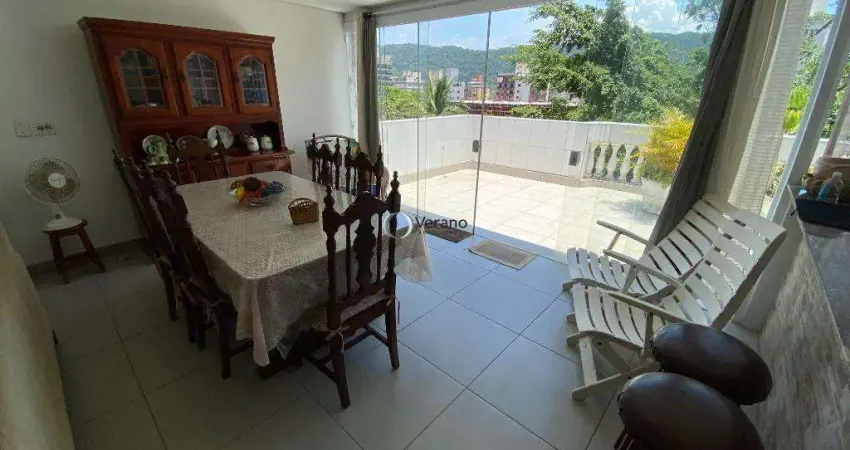 Cobertura à venda, 160 m² por r$ 600.000,00 - enseada - guarujá/sp