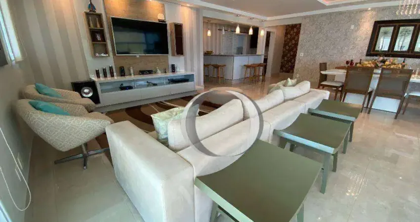 Apartamento com 4 dormitórios à venda, 300 m² por R$ 9.000.000,00 - Riviera de São Lourenço - Bertioga/SP