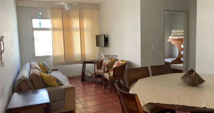 Apartamento com 2 dormitórios à venda, 75 m² por r$ 300.000,00 - enseada - guarujá/sp