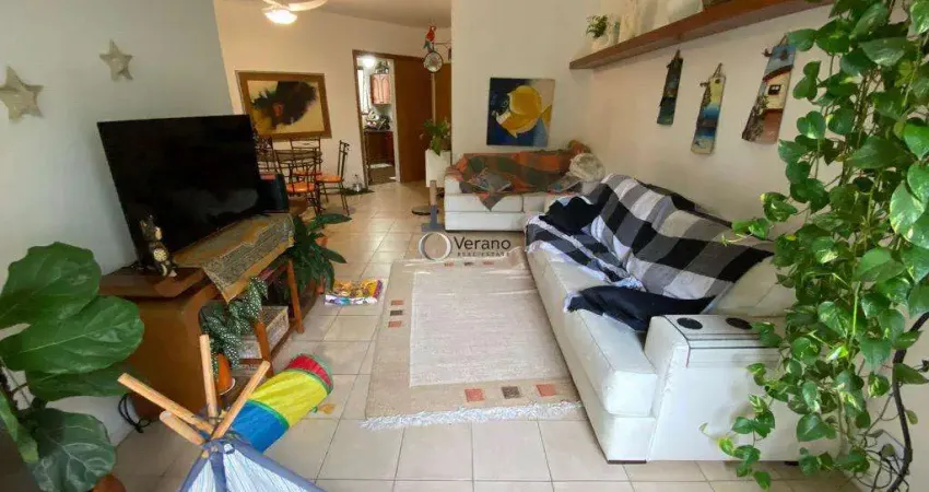 Apartamento com 3 dormitórios à venda, 90 m² por r$ 380.000,00 - enseada - guarujá/sp