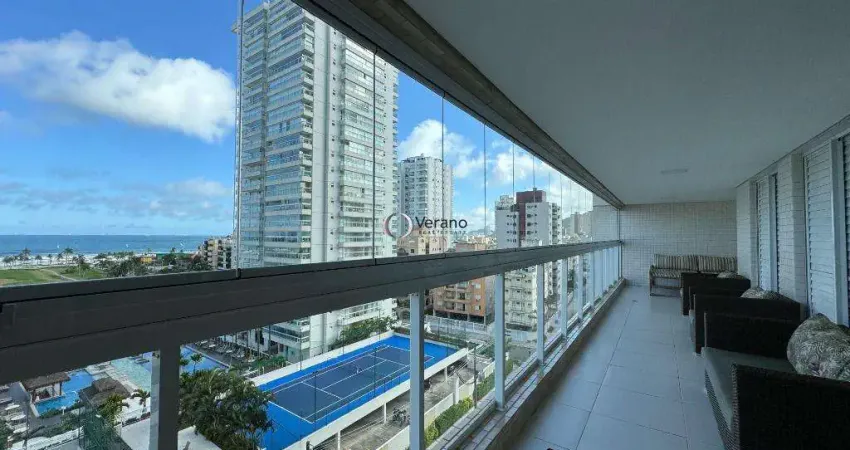 Apartamento com 4 dormitórios à venda, 124 m² por r$ 1.399.000,00 - enseada - guarujá/sp