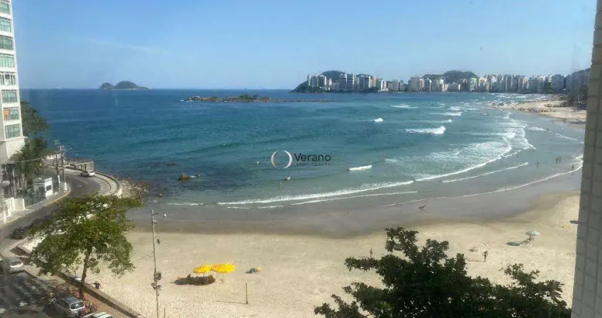 Apartamento com 5 dormitórios à venda, 285 m² por r$ 1.650.000,00 - pitangueiras - guarujá/sp
