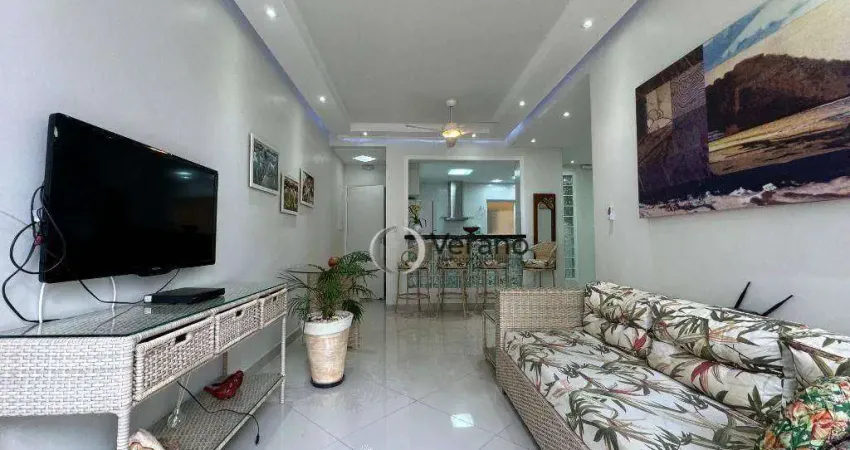 Apartamento com 3 dormitórios à venda, 86 m² por R$ 470.000,00 - Enseada - Guarujá/SP