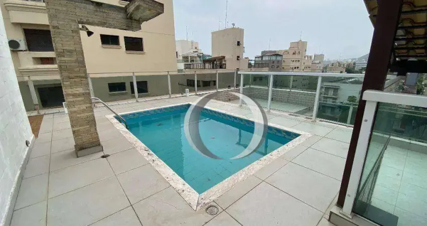 Cobertura com 3 dormitórios à venda, 180 m² por R$ 700.000,00 - Enseada - Guarujá/SP