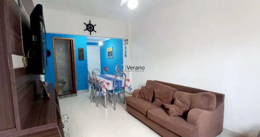 Apartamento com 2 dormitórios à venda, 65 m² por r$ 270.000,00 - enseada - guarujá/sp