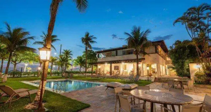 Casa com 10 dormitórios à venda, 1340 m² por r$ 11.000.000 - jardim virginia - guarujá/sp