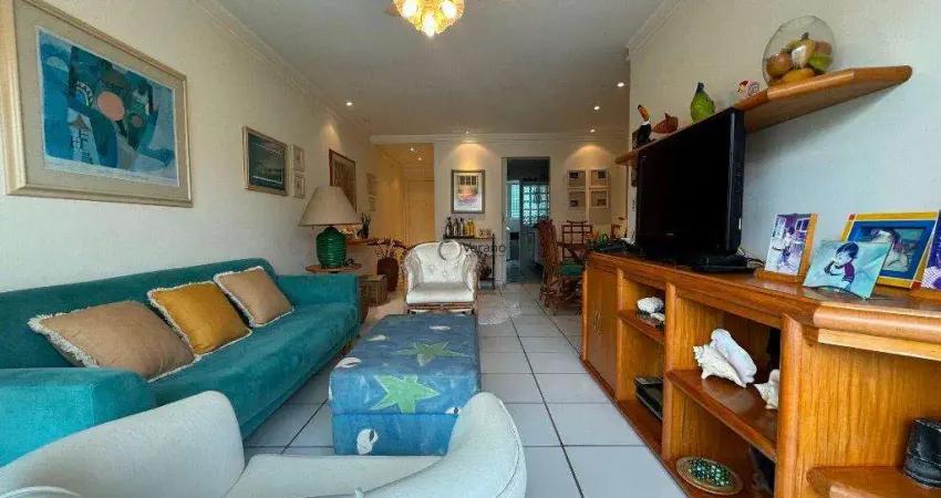 Imóvel à venda: apartamento mobiliado com churrasqueira e varanda na enseada, guarujá