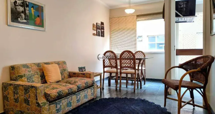 Apartamento com 1 dormitório à venda, 60 m² por r$ 250.000,00 - enseada - guarujá/sp